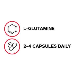 L-Glutamine - 90 Capsules (45 Servings)